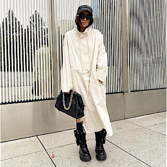 NWT ZARA Parka Dress LMT Edition Blogger Fav - Picture 3 of 9